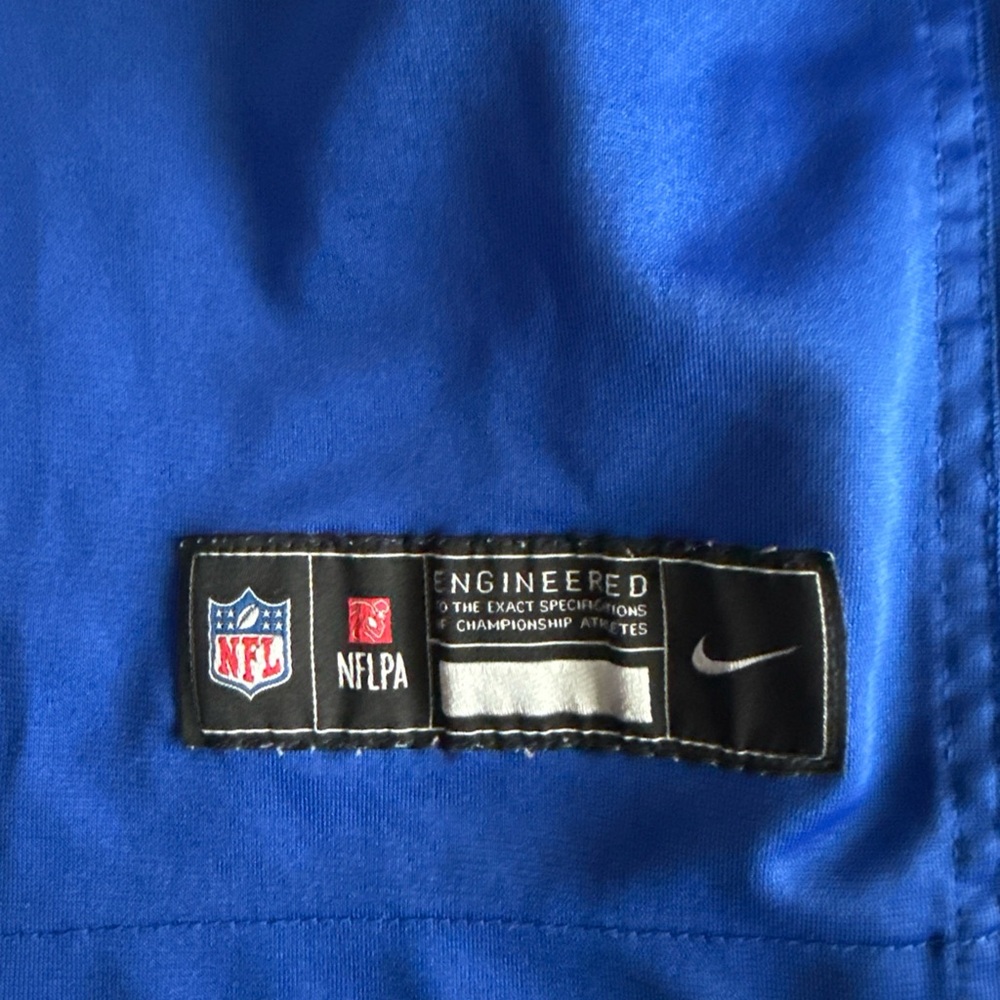 Nike Blue and Green NFL Jersey - Picture 3 of 7